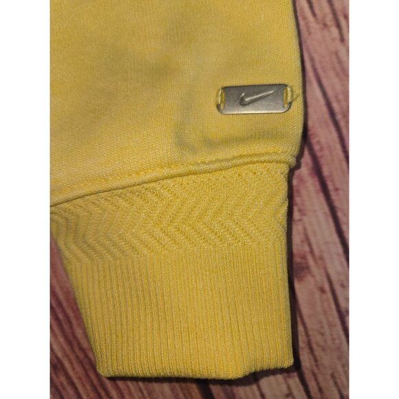 Nike Mens Dri-Fit Yellow 1/4 Zip Pullover Sweater Size Small NWT NEW - Picture 8 of 9